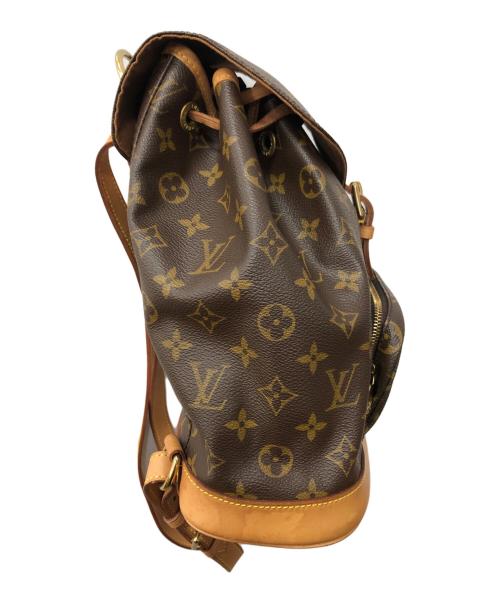 LOUIS VUITTON（ルイ ヴィトン）LOUIS VUITTON (ルイ ヴィトン) モンスリMM リュック ブラウンの古着・服飾アイテム