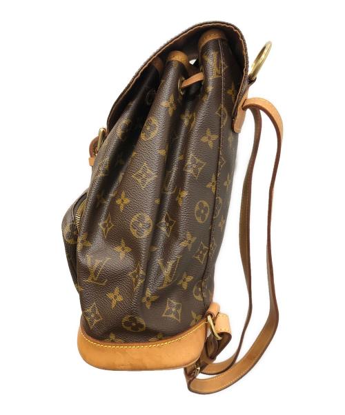 LOUIS VUITTON（ルイ ヴィトン）LOUIS VUITTON (ルイ ヴィトン) モンスリMM リュック ブラウンの古着・服飾アイテム