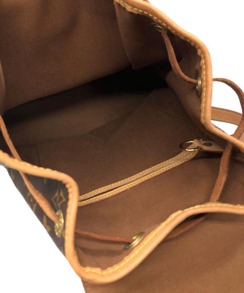 LOUIS VUITTON（ルイ ヴィトン）LOUIS VUITTON (ルイ ヴィトン) モンスリMM リュック ブラウンの古着・服飾アイテム