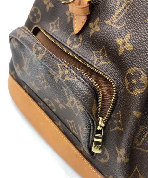 LOUIS VUITTON（ルイ ヴィトン）LOUIS VUITTON (ルイ ヴィトン) モンスリMM リュック ブラウンの古着・服飾アイテム