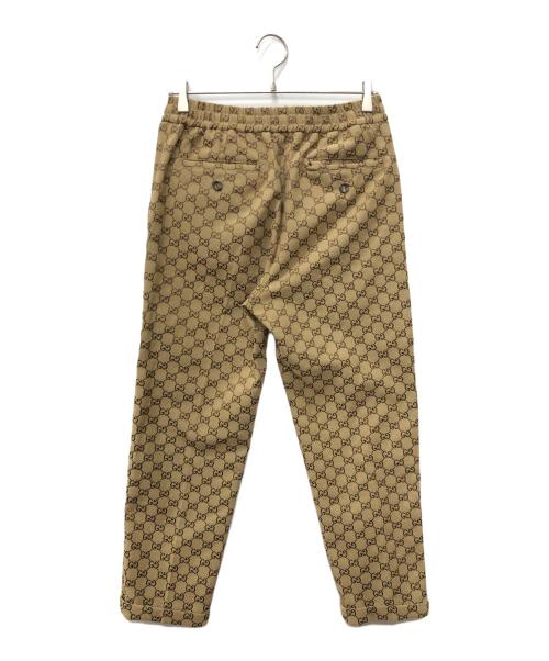 GUCCI（グッチ）GUCCI (グッチ) GGキャンバス ジョギングパンツ ベージュ サイズ:SIZE 44の古着・服飾アイテム