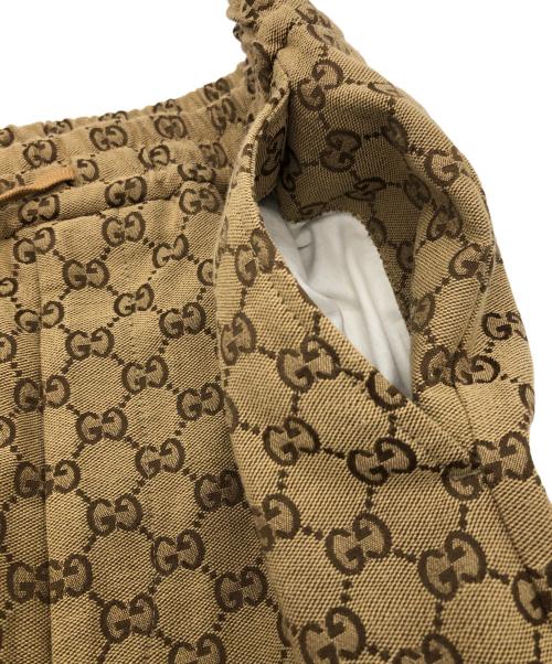 GUCCI（グッチ）GUCCI (グッチ) GGキャンバス ジョギングパンツ ベージュ サイズ:SIZE 44の古着・服飾アイテム