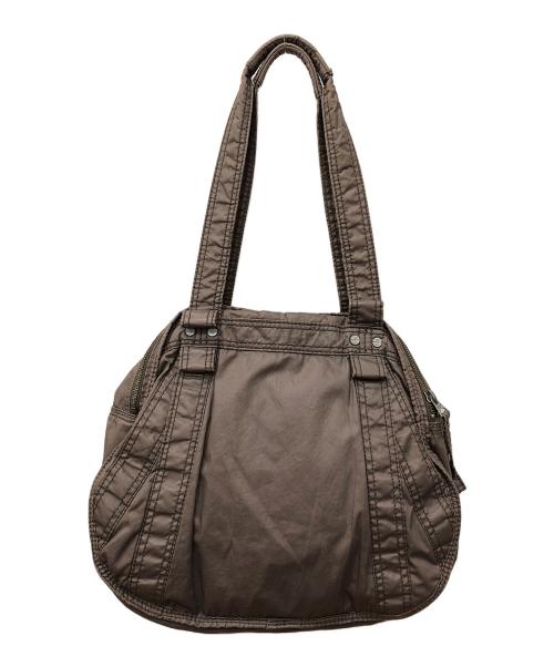 DIESEL（ディーゼル）DIESEL (ディーゼル) アーカイブメタルロゴハンドバッグ ブラウン サイズ:下記参照の古着・服飾アイテム