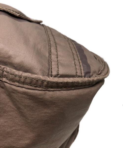 DIESEL（ディーゼル）DIESEL (ディーゼル) アーカイブメタルロゴハンドバッグ ブラウン サイズ:下記参照の古着・服飾アイテム