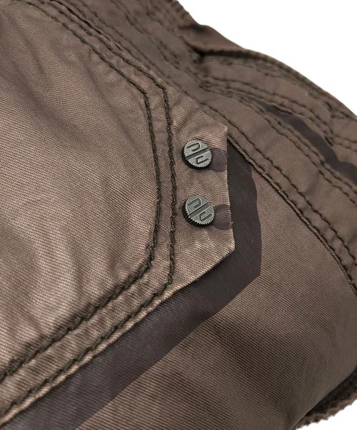 DIESEL（ディーゼル）DIESEL (ディーゼル) アーカイブメタルロゴハンドバッグ ブラウン サイズ:下記参照の古着・服飾アイテム