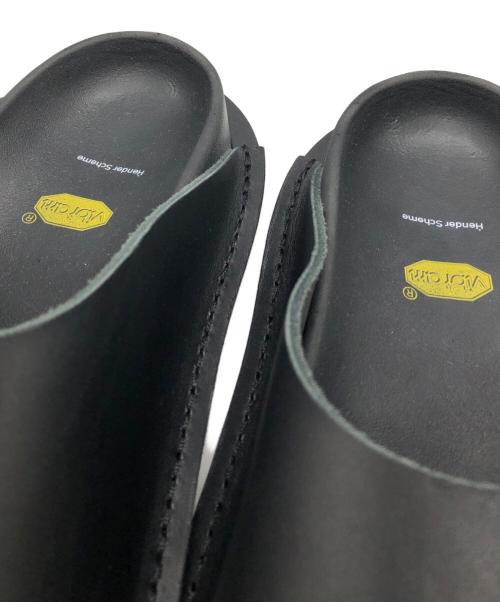 HENDER SCHEME（エンダースキーマ）HENDER SCHEME (エンダースキーマ) U.F.O/mar レザーサンダル ブラック サイズ:SIZE 6の古着・服飾アイテム