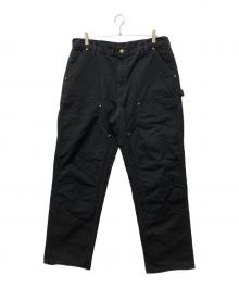 CarHartt（カーハート）の古着「ダブルニーペインターパンツ」｜ブラック