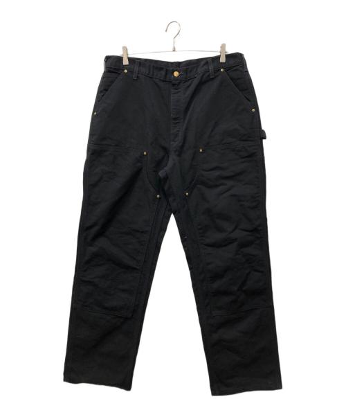 CarHartt（カーハート）CarHartt (カーハート) ダブルニーペインターパンツ ブラック サイズ:38の古着・服飾アイテム