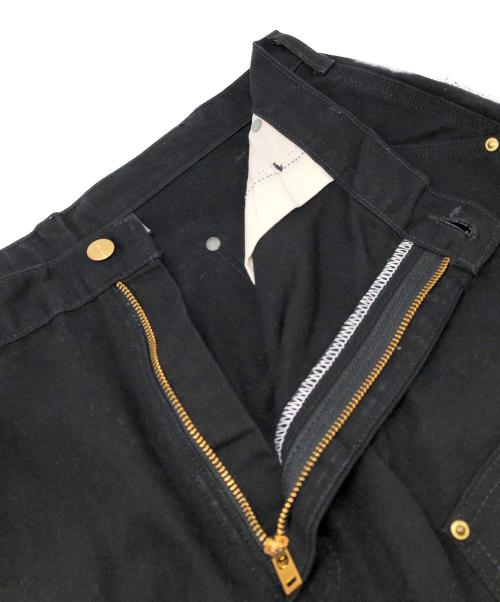 CarHartt（カーハート）CarHartt (カーハート) ダブルニーペインターパンツ ブラック サイズ:38の古着・服飾アイテム