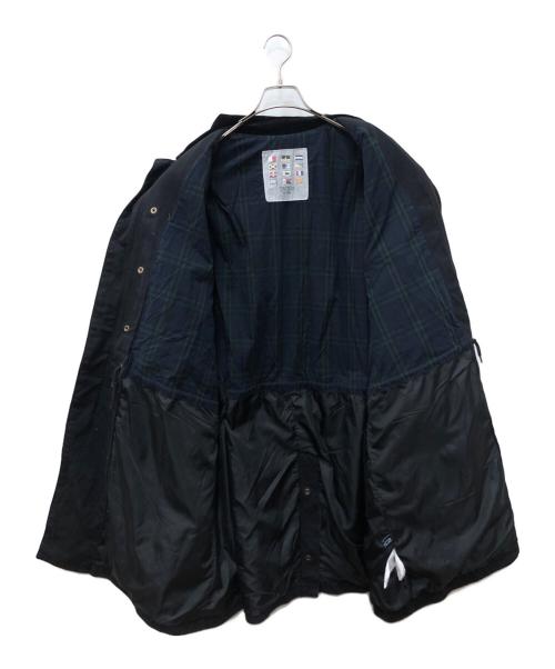 NAUTICA（ノーティカ）NAUTICA (ノーティカ) クラッシュドダックロングコート ブラック サイズ:SIZE Mの古着・服飾アイテム