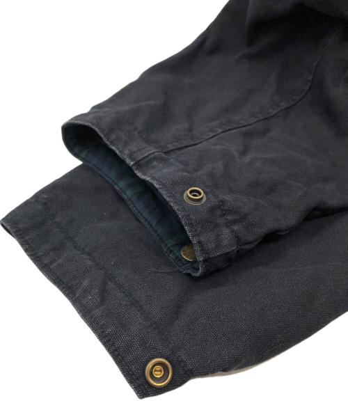 NAUTICA（ノーティカ）NAUTICA (ノーティカ) クラッシュドダックロングコート ブラック サイズ:SIZE Mの古着・服飾アイテム