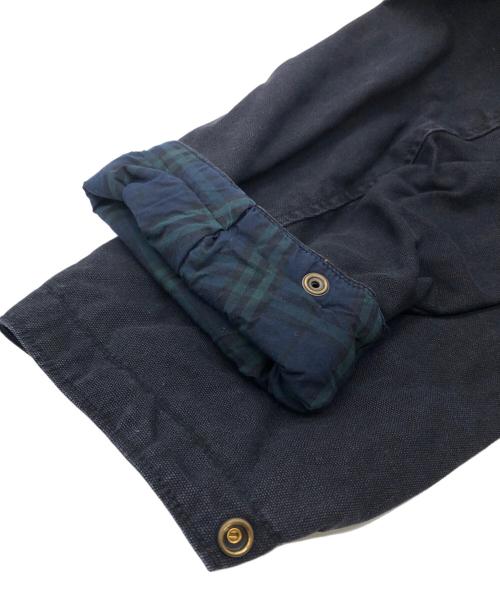 NAUTICA（ノーティカ）NAUTICA (ノーティカ) クラッシュドダックロングコート ブラック サイズ:SIZE Mの古着・服飾アイテム
