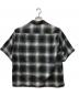 WACKO MARIA (ワコマリア) オンブレチェックオープンカラーS/Sシャツ グレー サイズ:SIZE M：22000円