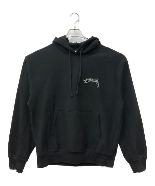 stussy（ステューシー）stussy (ステューシー) WINGSPAN HOODIE ブラック サイズ:SIZE Lの古着・服飾アイテム