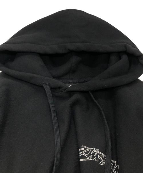 stussy（ステューシー）stussy (ステューシー) WINGSPAN HOODIE ブラック サイズ:SIZE Lの古着・服飾アイテム