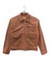 stussy（ステューシー）の古着「Denim Zip Work Jacket」｜ブラウン