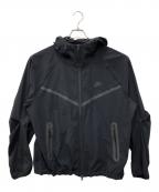 NIKEナイキ）の古着「TECH WR FZ WOVEN JKT」｜ブラック