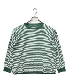 45rpm（45アールピーエム）の古着「スーピマ天竺の908オーシャンTシャツ」｜グリーン