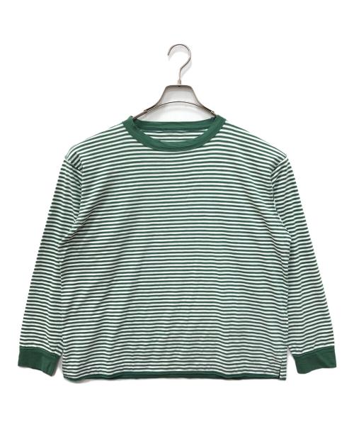 45rpm（45アールピーエム）45rpm (45アールピーエム) スーピマ天竺の908オーシャンTシャツ グリーン サイズ:SIZE 2の古着・服飾アイテム