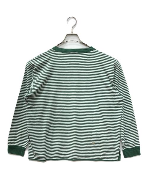 45rpm（45アールピーエム）45rpm (45アールピーエム) スーピマ天竺の908オーシャンTシャツ グリーン サイズ:SIZE 2の古着・服飾アイテム