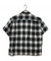 SUGAR CANE (シュガーケーン) RAYON OMBRE CHECK OPEN SHIRT グレー サイズ:SIZE L：10000円