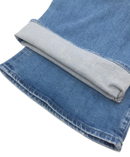 moussy（マウジー）moussy (マウジー) ADVANCED LONG LEG フレアデニムパンツ ブルー サイズ:SIZE 25 未使用品の古着・服飾アイテム