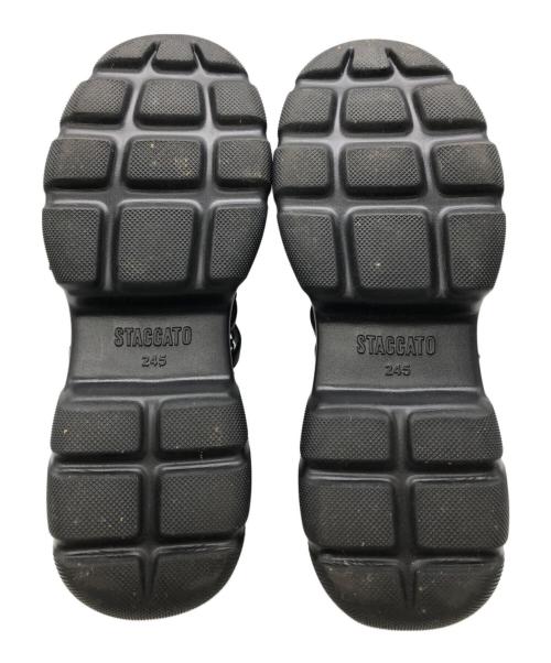 STACCATO（スタッカート）STACCATO (スタッカート) ビリーベルトコンビネットスニーカー ブラック サイズ:SIZE 24.5cmの古着・服飾アイテム