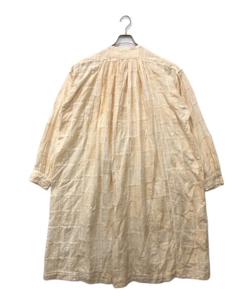 KAPITAL（キャピタル）KAPITAL (キャピタル) パッチワークブラウスワンピース ベージュ サイズ:Sの古着・服飾アイテム