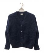IENAイエナ）の古着「fluffy ファーカーディガン」｜ネイビー
