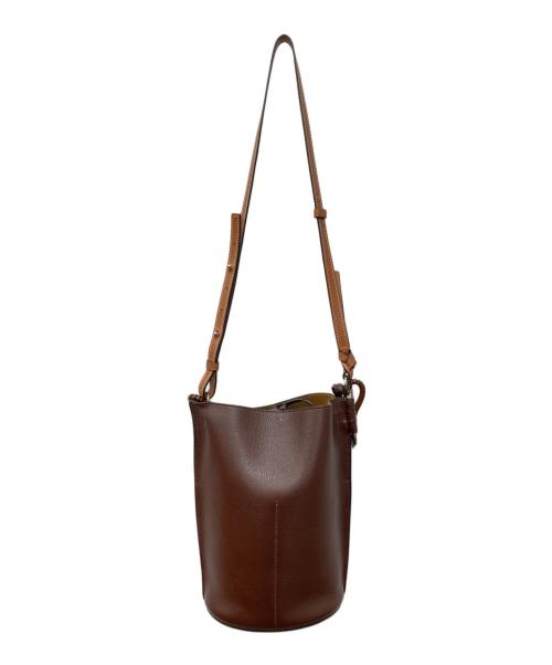 LOEWE（ロエベ）LOEWE (ロエベ) 2WAY GATE BUCKET BAG ブラウンの古着・服飾アイテム