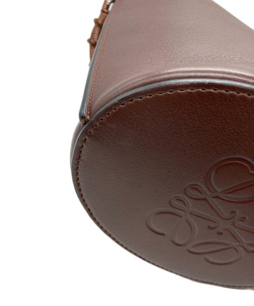 LOEWE（ロエベ）LOEWE (ロエベ) 2WAY GATE BUCKET BAG ブラウンの古着・服飾アイテム