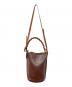 LOEWE（ロエベ）の古着「2WAY GATE BUCKET BAG」｜ブラウン