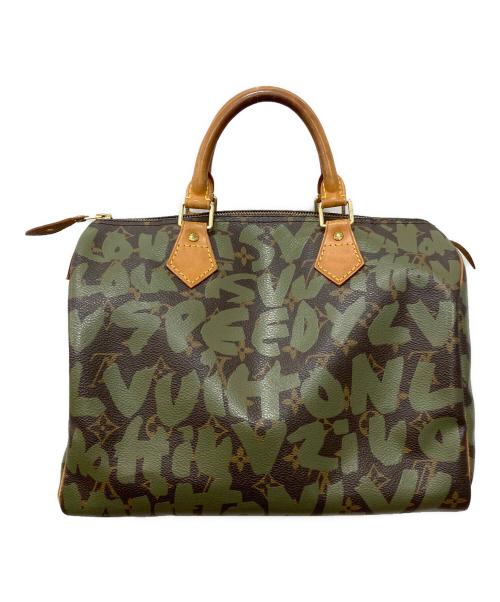 LOUIS VUITTON（ルイ ヴィトン）LOUIS VUITTON (ルイ ヴィトン) モノグラム・グラフィティ スピーディ30 ブラウンの古着・服飾アイテム