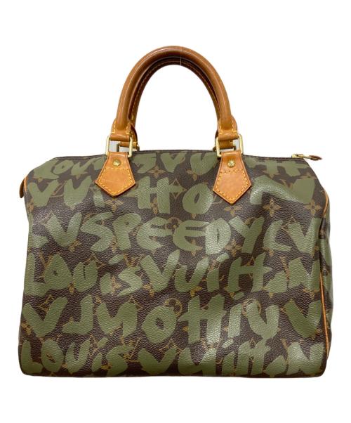 LOUIS VUITTON（ルイ ヴィトン）LOUIS VUITTON (ルイ ヴィトン) モノグラム・グラフィティ スピーディ30 ブラウンの古着・服飾アイテム