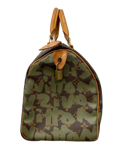 LOUIS VUITTON（ルイ ヴィトン）LOUIS VUITTON (ルイ ヴィトン) モノグラム・グラフィティ スピーディ30 ブラウンの古着・服飾アイテム