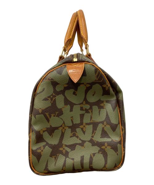 LOUIS VUITTON（ルイ ヴィトン）LOUIS VUITTON (ルイ ヴィトン) モノグラム・グラフィティ スピーディ30 ブラウンの古着・服飾アイテム