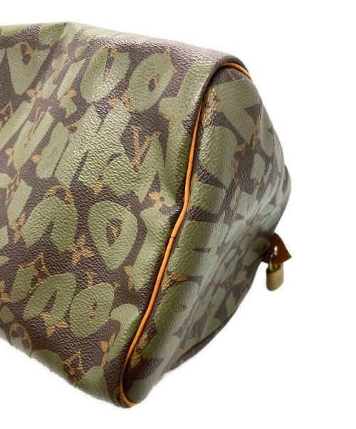 LOUIS VUITTON（ルイ ヴィトン）LOUIS VUITTON (ルイ ヴィトン) モノグラム・グラフィティ スピーディ30 ブラウンの古着・服飾アイテム