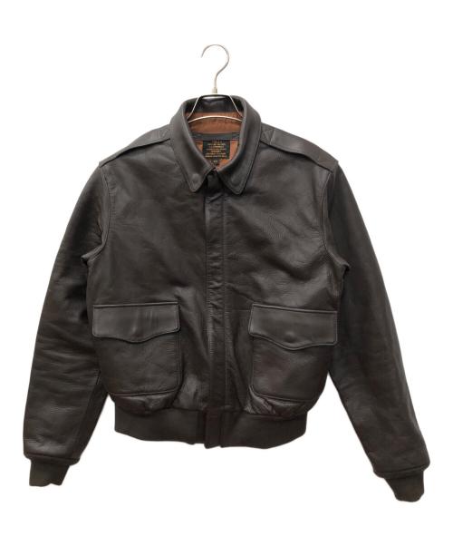 MORGAN MEMPHIS BELLE（モーガン メンフィス ベル）MORGAN MEMPHIS BELLE (モーガン メンフィス ベル) Type A-2 ジャケット ブラウン サイズ:SIZE 40の古着・服飾アイテム