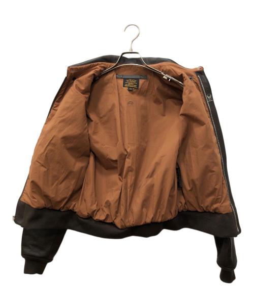 MORGAN MEMPHIS BELLE（モーガン メンフィス ベル）MORGAN MEMPHIS BELLE (モーガン メンフィス ベル) Type A-2 ジャケット ブラウン サイズ:SIZE 40の古着・服飾アイテム