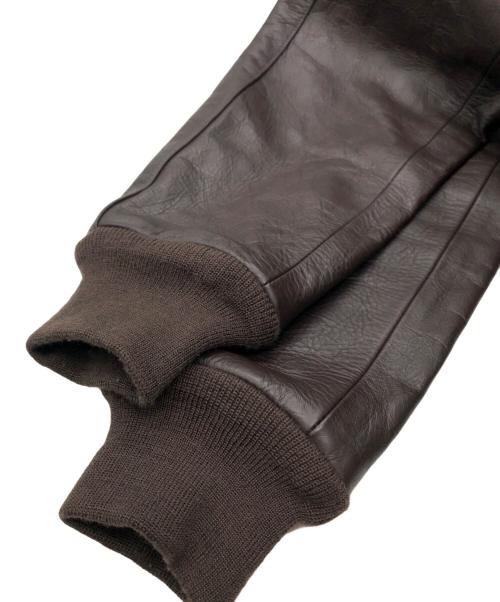 MORGAN MEMPHIS BELLE（モーガン メンフィス ベル）MORGAN MEMPHIS BELLE (モーガン メンフィス ベル) Type A-2 ジャケット ブラウン サイズ:SIZE 40の古着・服飾アイテム