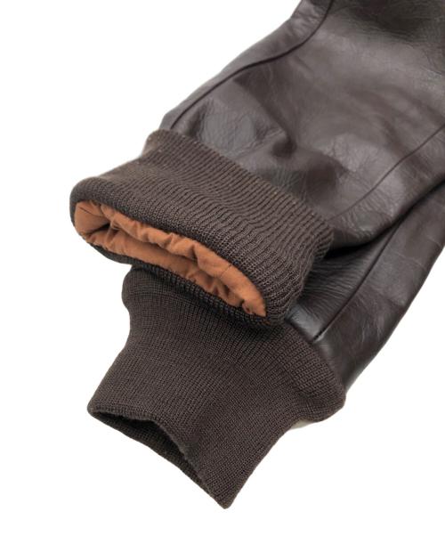 MORGAN MEMPHIS BELLE（モーガン メンフィス ベル）MORGAN MEMPHIS BELLE (モーガン メンフィス ベル) Type A-2 ジャケット ブラウン サイズ:SIZE 40の古着・服飾アイテム