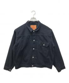 LEVI'S VINTAGE CLOTHING（リーバイス ビンテージ クロージング）の古着「1936 TYPE I トラッカージャケット OVER-DYE BLACK」｜ブラック