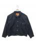LEVI'S VINTAGE CLOTHING（リーバイス ビンテージ クロージング）の古着「1936 TYPE I トラッカージャケット OVER-DYE BLACK」｜ブラック