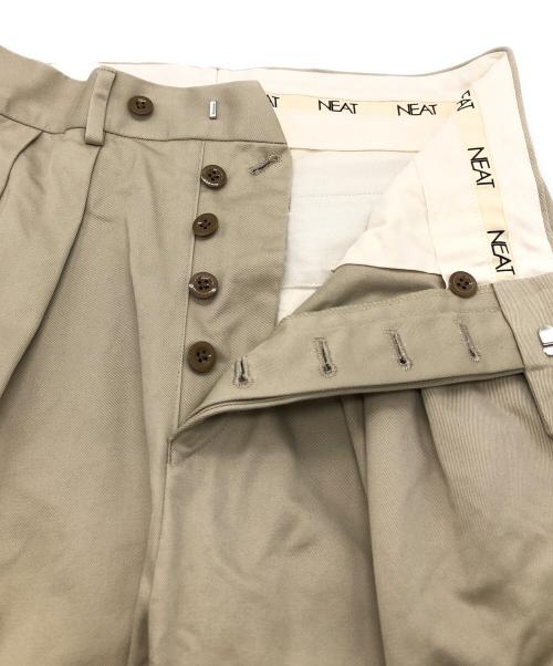 NEAT（ニート）NEAT (ニート) 2タック テーパードチノパン ベージュ サイズ:SIZE 46の古着・服飾アイテム