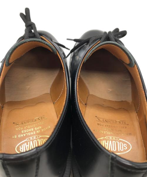 SOLOVAIR（ソロヴェアー）SOLOVAIR (ソロヴェアー) 3EYE GIBSON シューズ ブラック サイズ:SIZE 7の古着・服飾アイテム