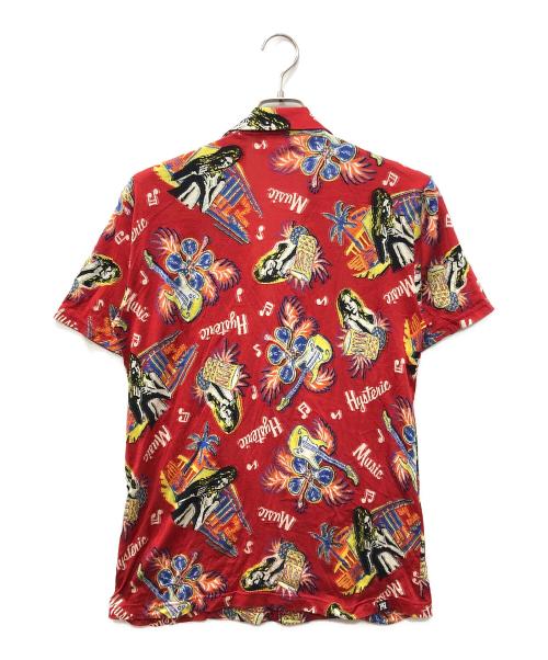 Hysteric Glamour（ヒステリックグラマー）Hysteric Glamour (ヒステリックグラマー) アロハシャツ レッド サイズ:SIZE Sの古着・服飾アイテム