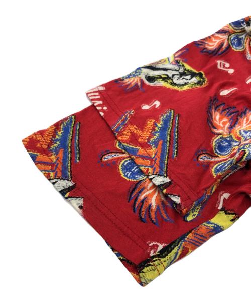 Hysteric Glamour（ヒステリックグラマー）Hysteric Glamour (ヒステリックグラマー) アロハシャツ レッド サイズ:SIZE Sの古着・服飾アイテム