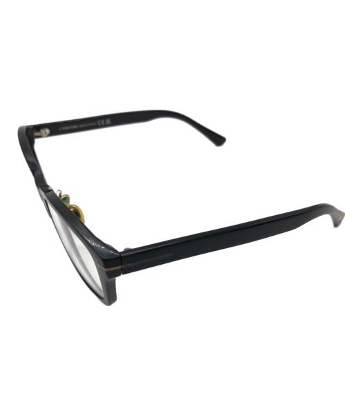TOM FORD（トムフォード）TOM FORD (トムフォード) ウェリントン眼鏡フレーム ブラック サイズ:56☐19 145の古着・服飾アイテム