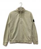 STONE ISLANDストーンアイランド）の古着「ハーフファスナースウェットシャツ」｜グリーン