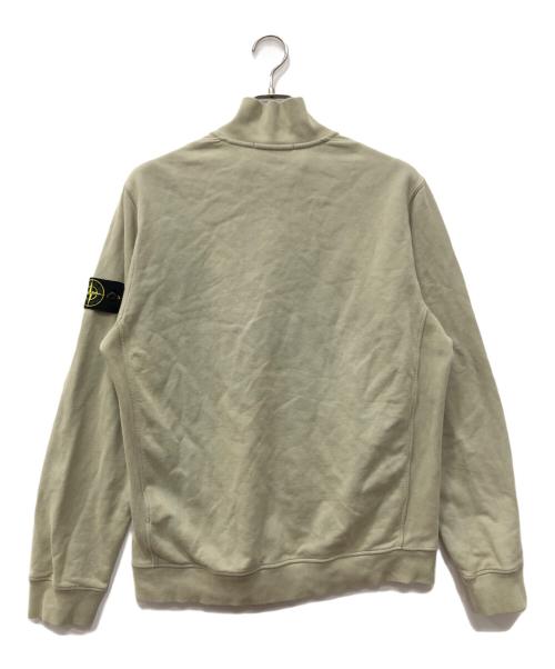 STONE ISLAND（ストーンアイランド）STONE ISLAND (ストーンアイランド) ハーフファスナースウェットシャツ グリーン サイズ:Mの古着・服飾アイテム